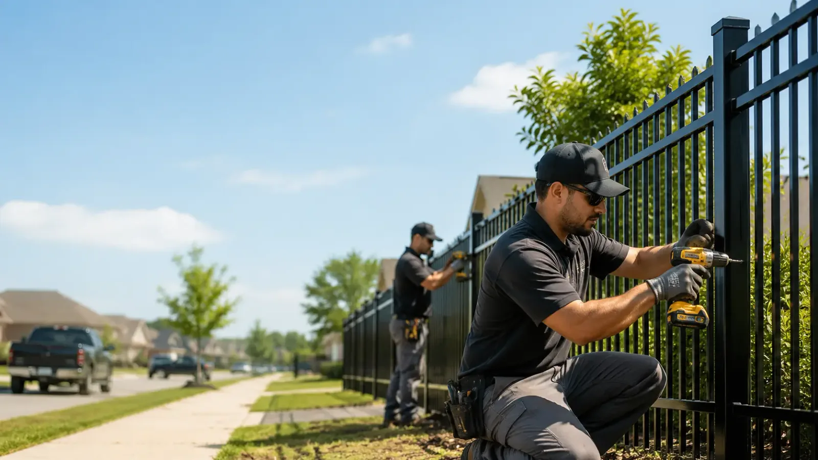 Metal Fence Installation in Fort Stewart, GA